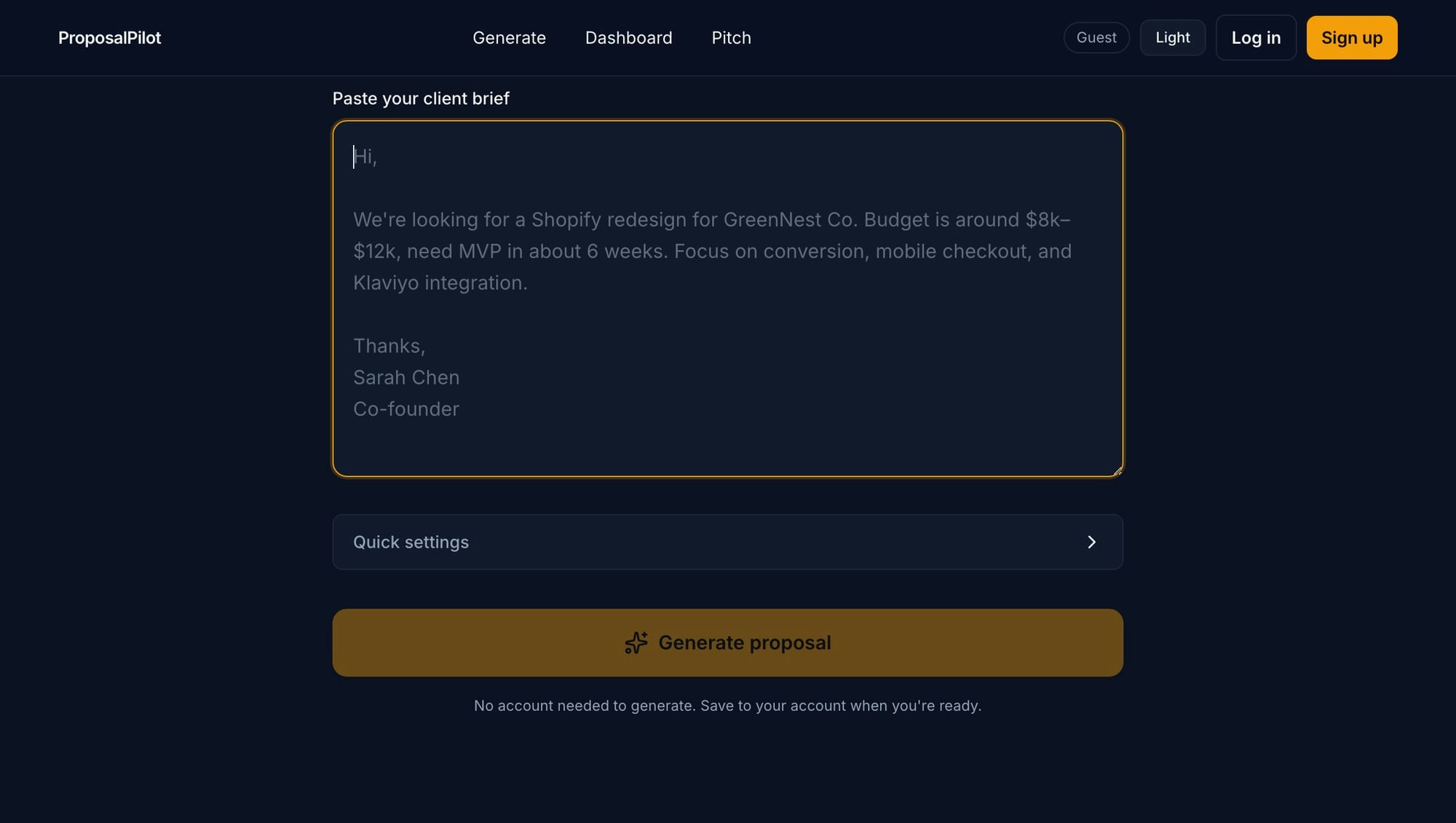 ProposalPilot gallery image