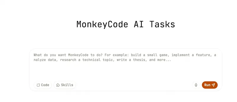 MonkeyCode  AI  screenshot 2
