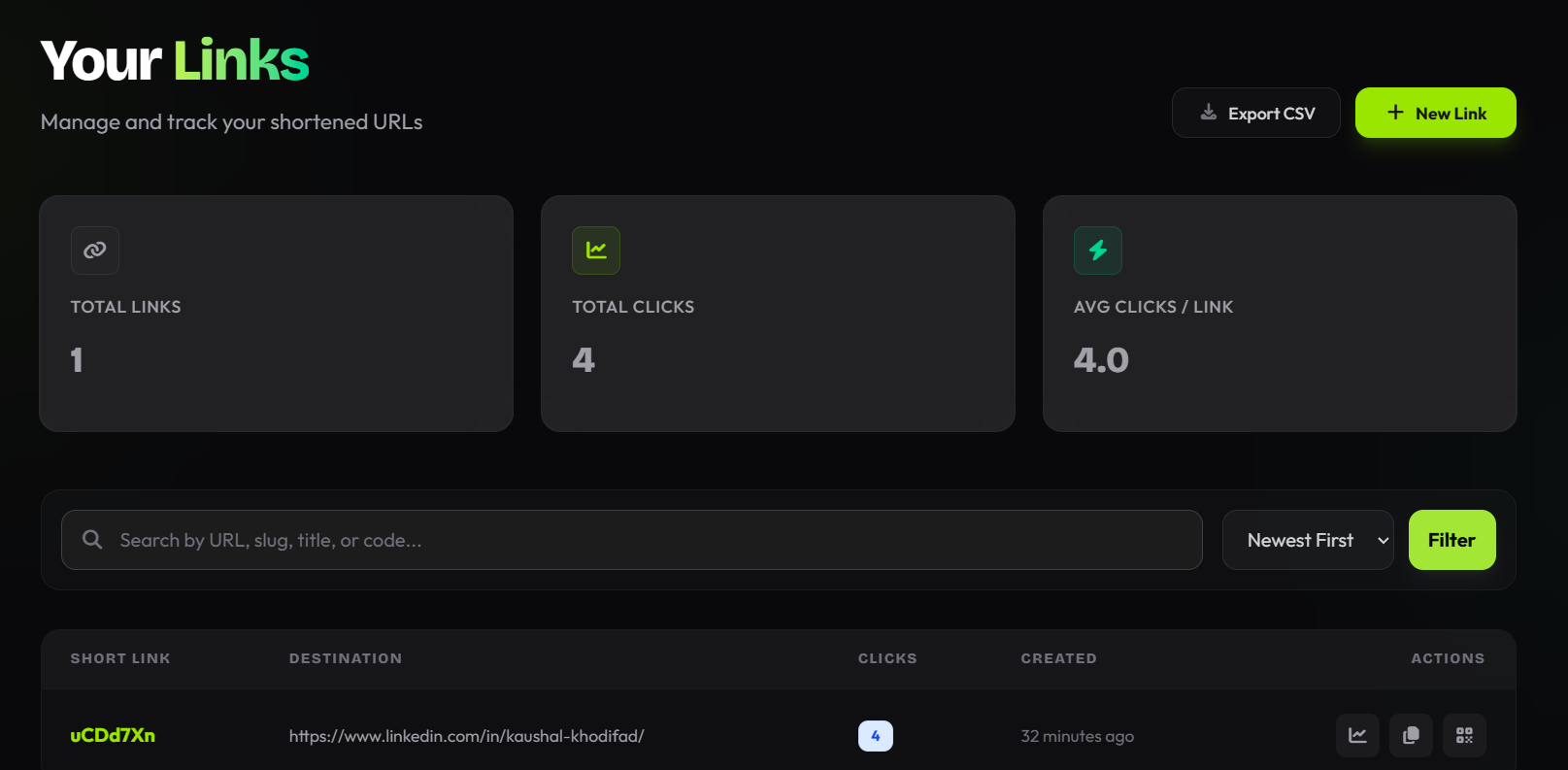 FattyURL - Screenshot 5 showing product features and functionality