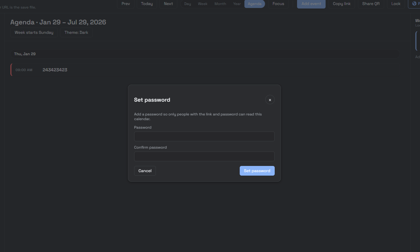 Hash Calendar gallery image