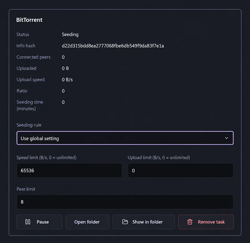 Flux Download Manager screenshot 3