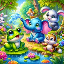 ai cartoon generate gallery image