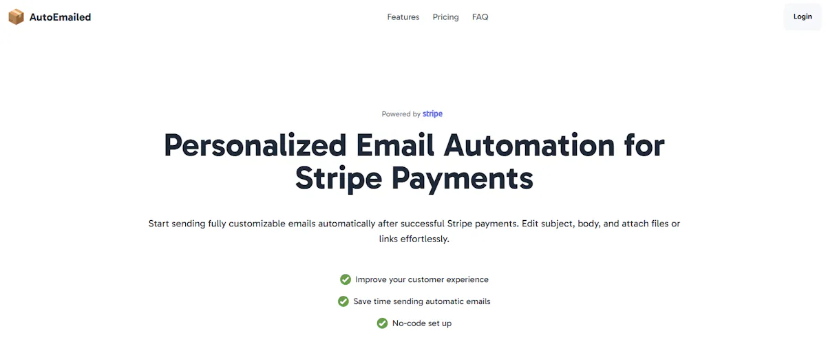 AutoEmailed