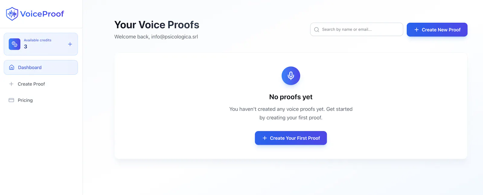 Voiceproof.ai screenshot 13