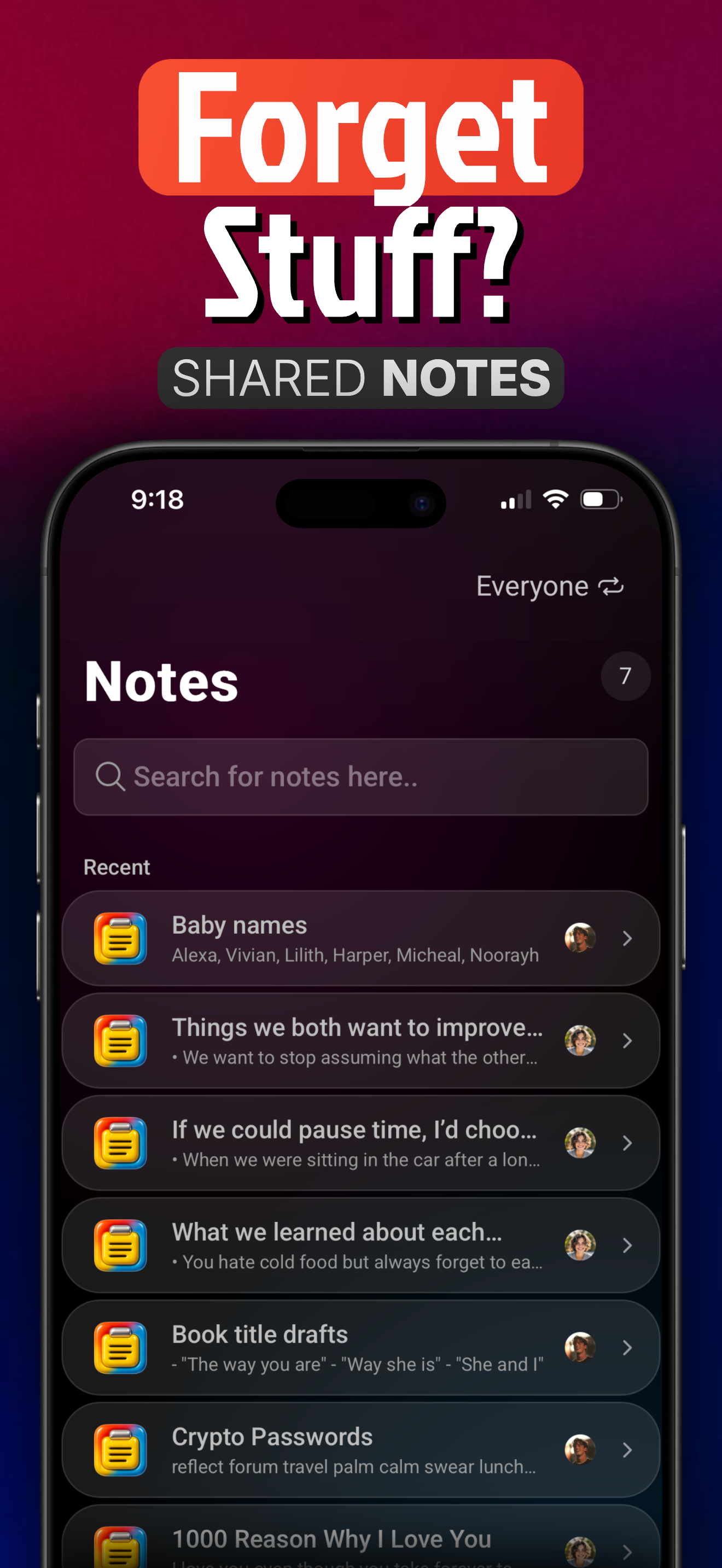 MyPerson - Couple Life Tracker gallery image