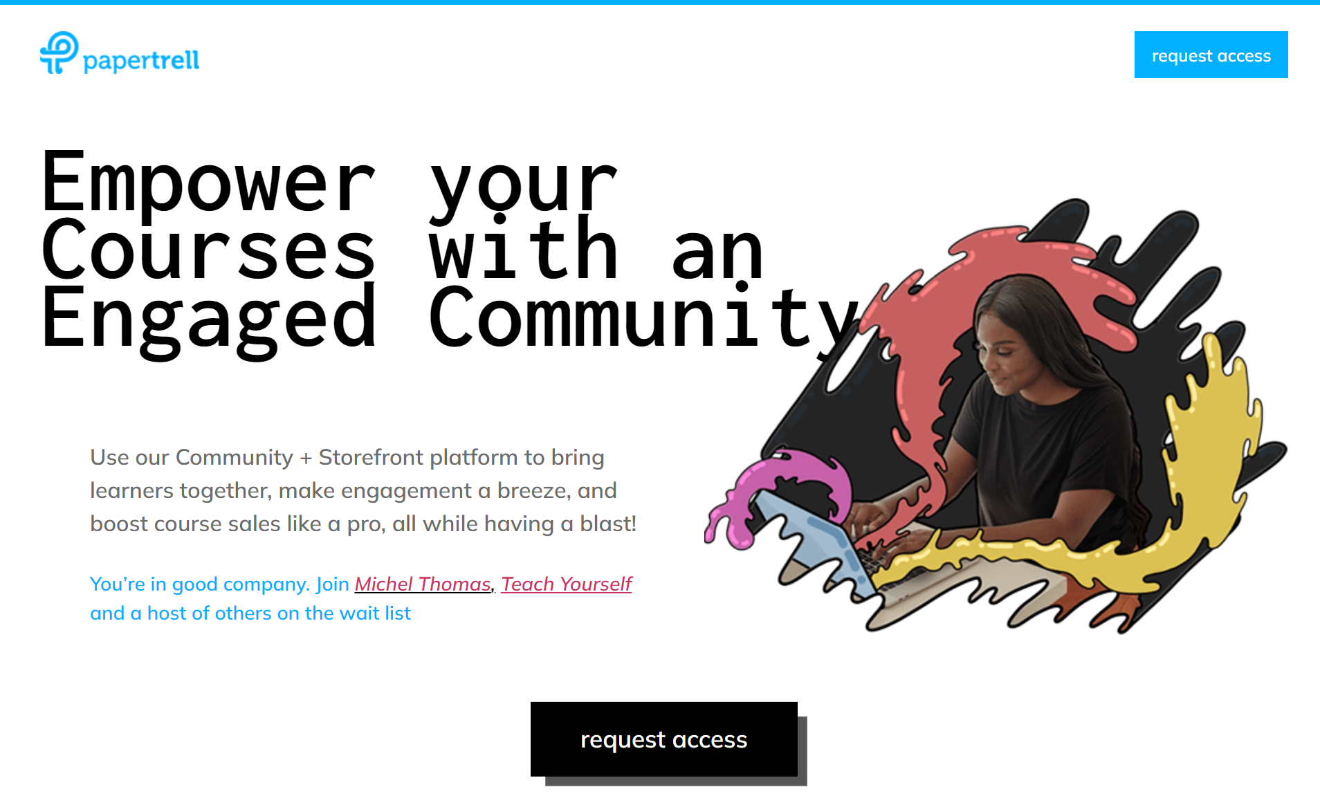 Papertrell para creadoras - Empodera tus cursos con una comunidad comprometida media 1