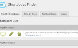 Shortcodes Finder for Wordpress media 3