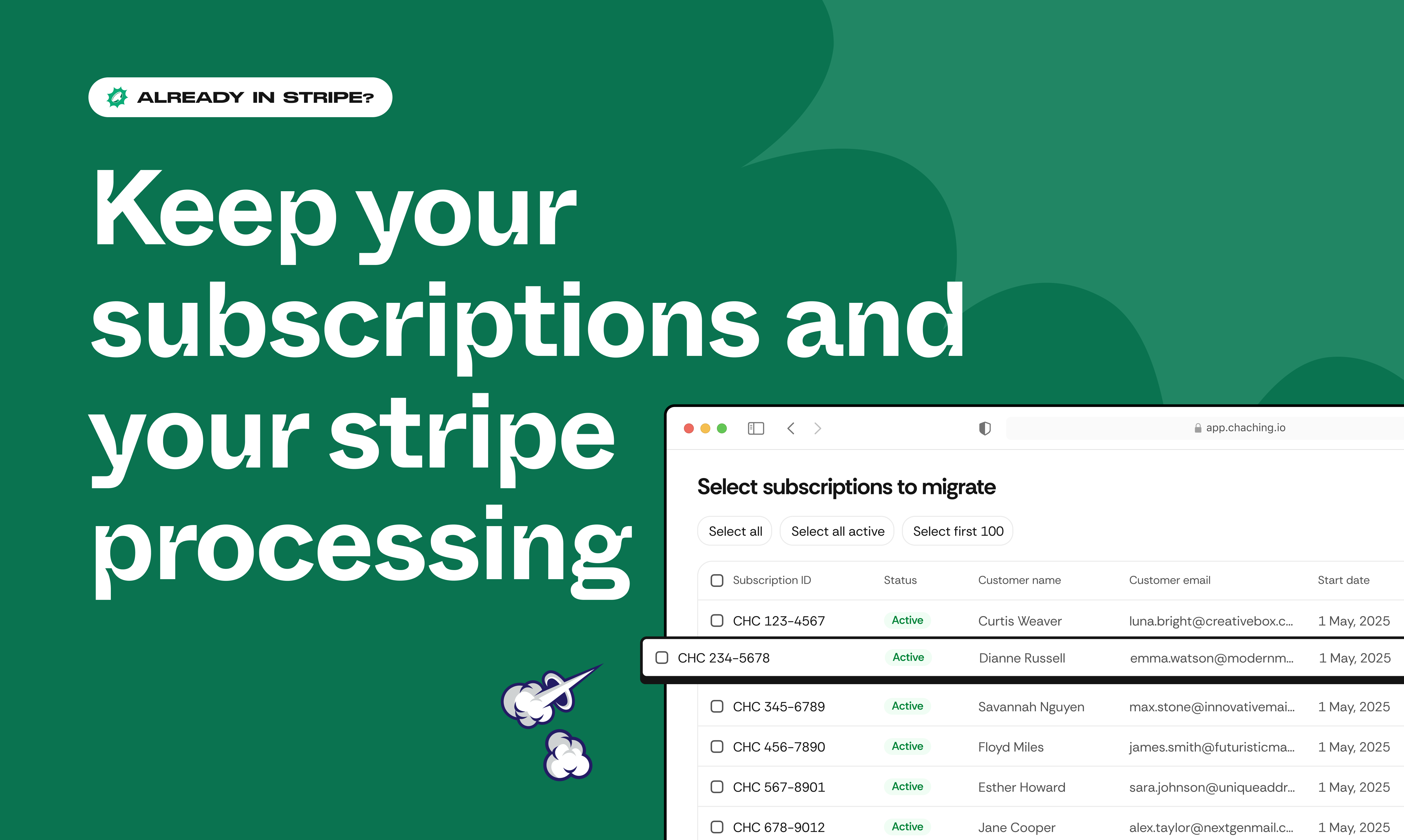ChaChing - Screenshot 2 showing product features and functionality