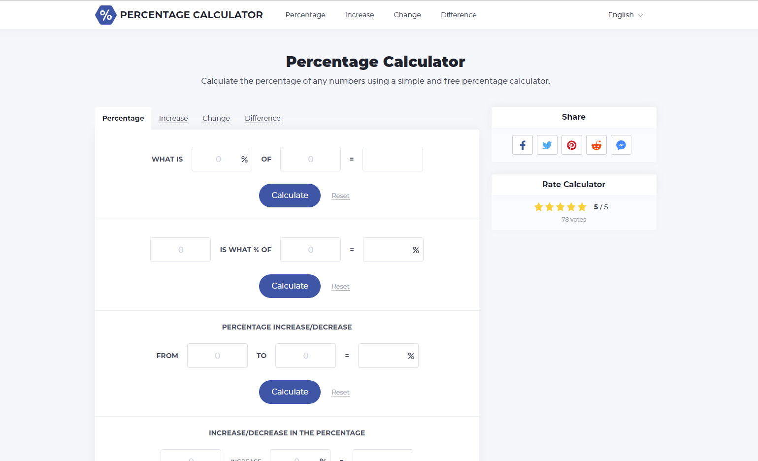 Percentage Calculator gallery image