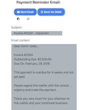 Late Payment Reminders Generator gallery image