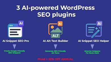 RankPilotAI: 3 WordPress SEO plugins gallery image