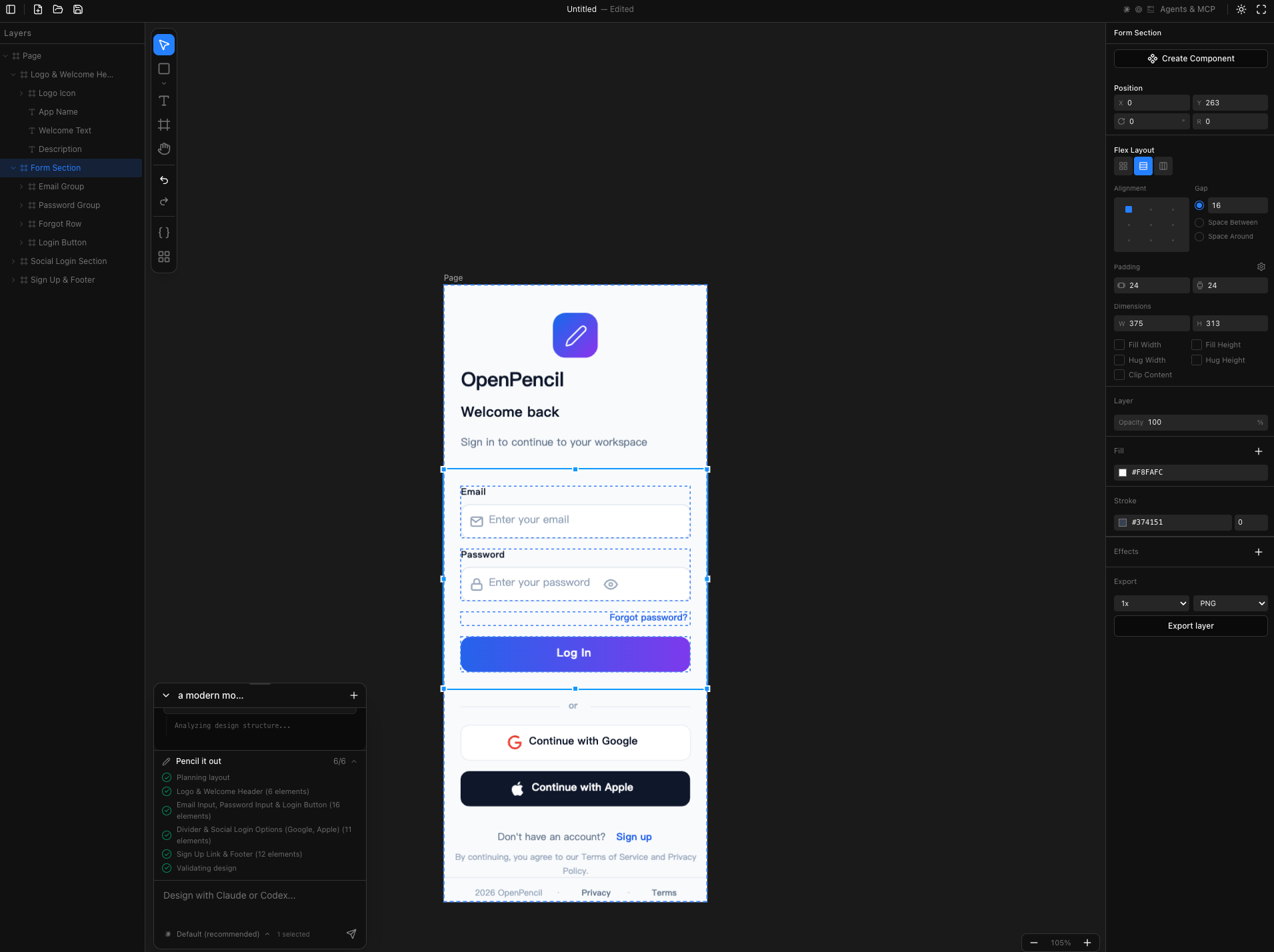 OpenPencil - Screenshot 2 showing product features and functionality