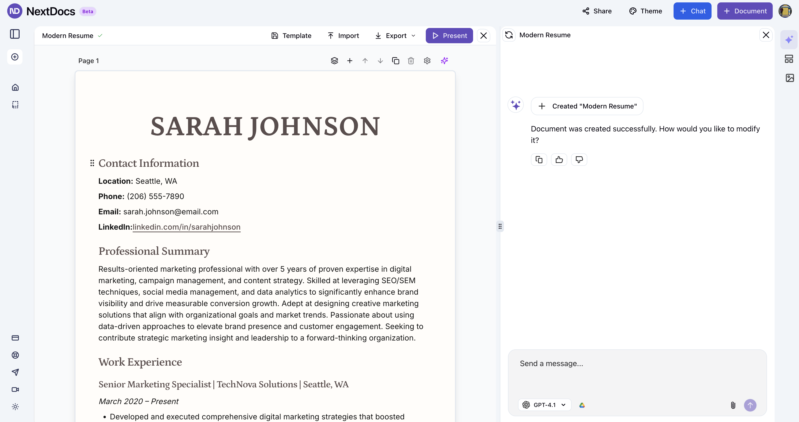 NextDocs gallery image