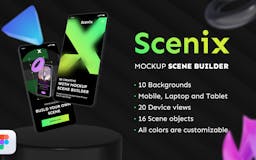 SceniX - 3D Scene Generator for Figma media 1