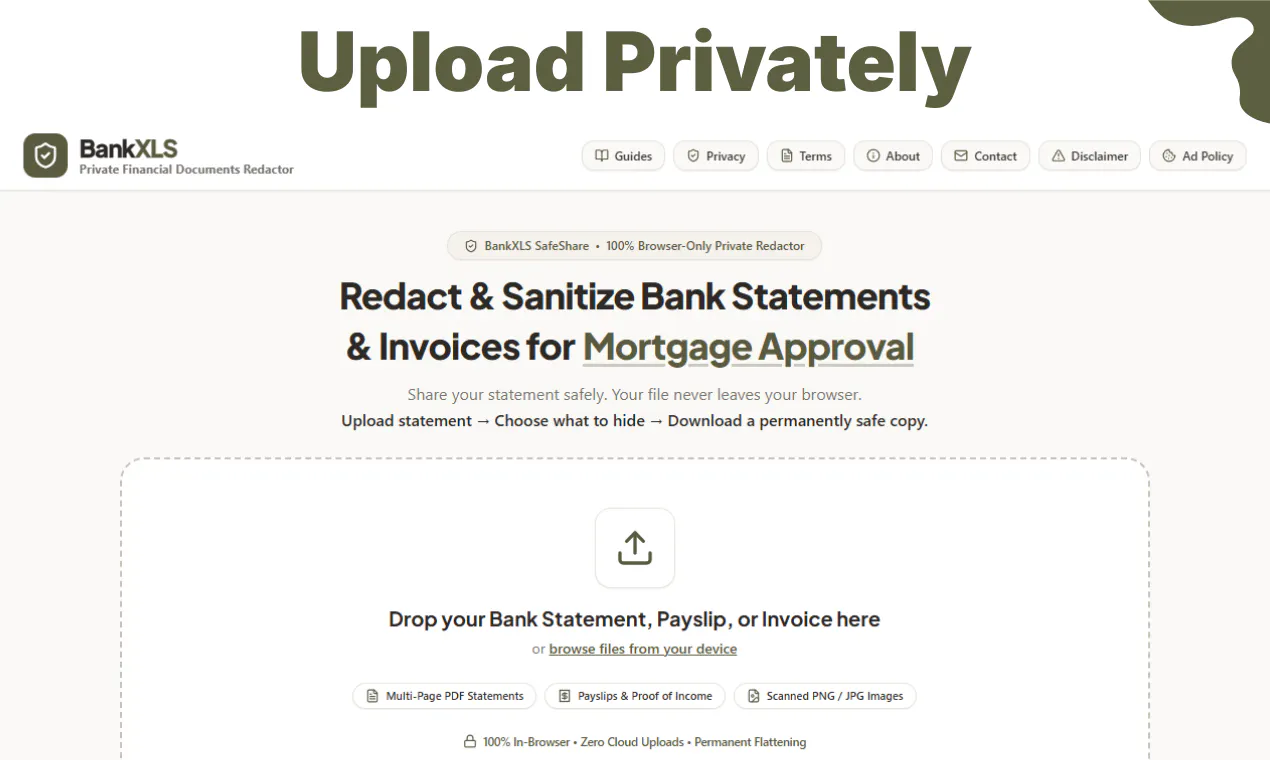 BankXLS SafeShare gallery image