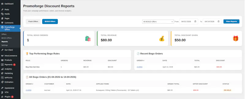 Promoforge Smart Campaigns For Woocommer screenshot 5