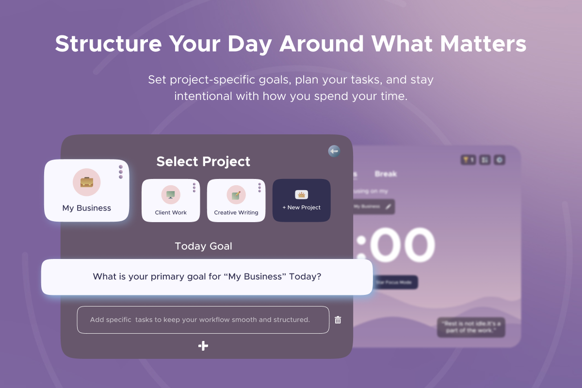 Centraal - Mindful productiviteitsuitbreiding voor focus media 3