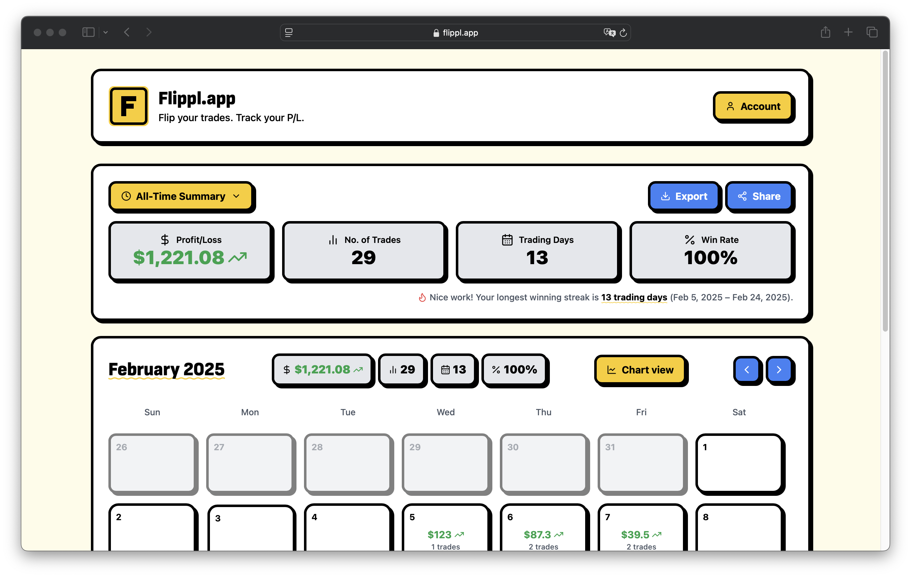 Flippl.app gallery image