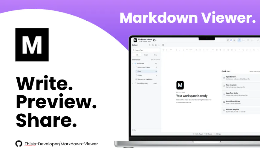 Markdown Viewer screenshot