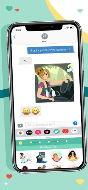Tit for Tot Breastfeeding Emoji App gallery image