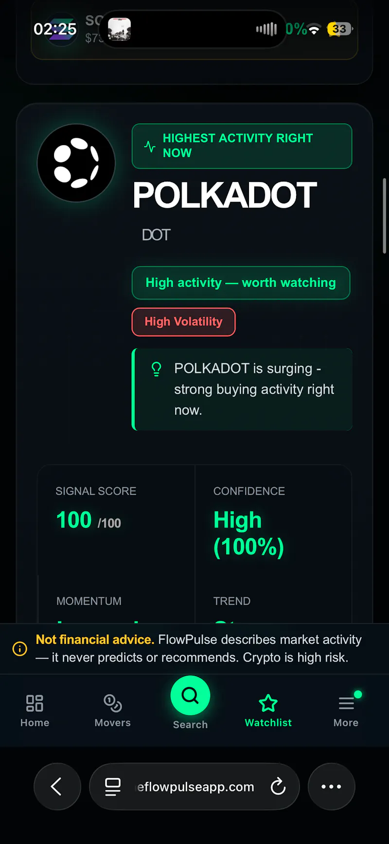 FlowPulse   screenshot 2