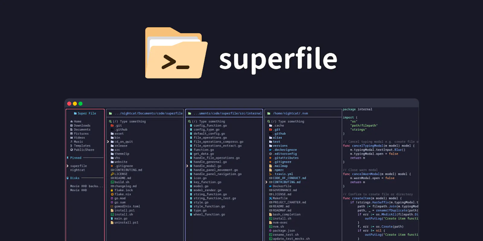 superfile screenshot 1