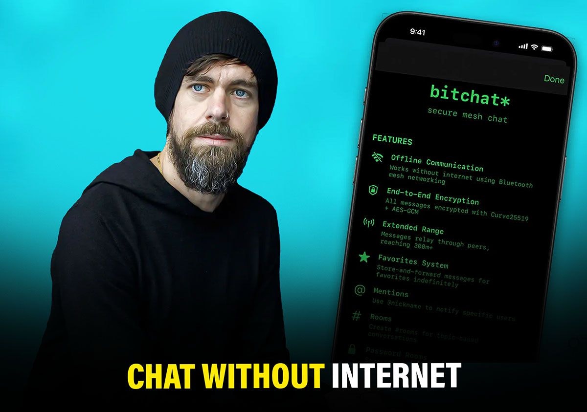 Media Bitchat - Pemesejan Tanpa Nama melalui Rangkaian Mesh Bluetooth oleh Dorsey 6