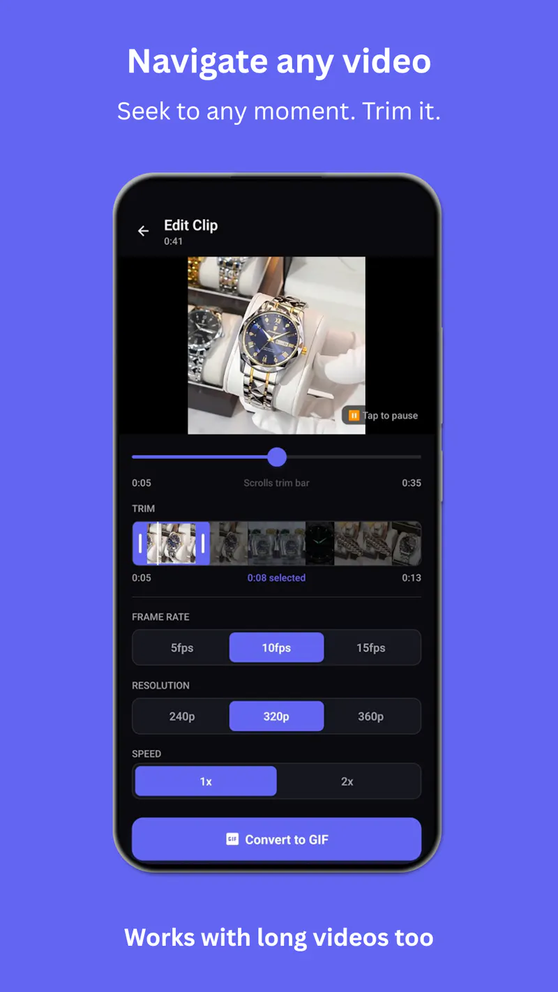 GifDrop: Video to GIF Maker screenshot 6