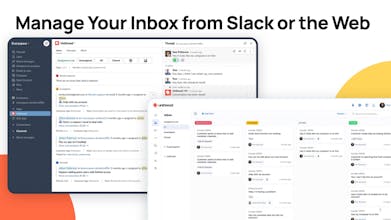 AI テクノロジー: Unthread は高度な AI テクノロジーを活用して、適切な応答を提案し、Slack 上での対話効率を向上させます。