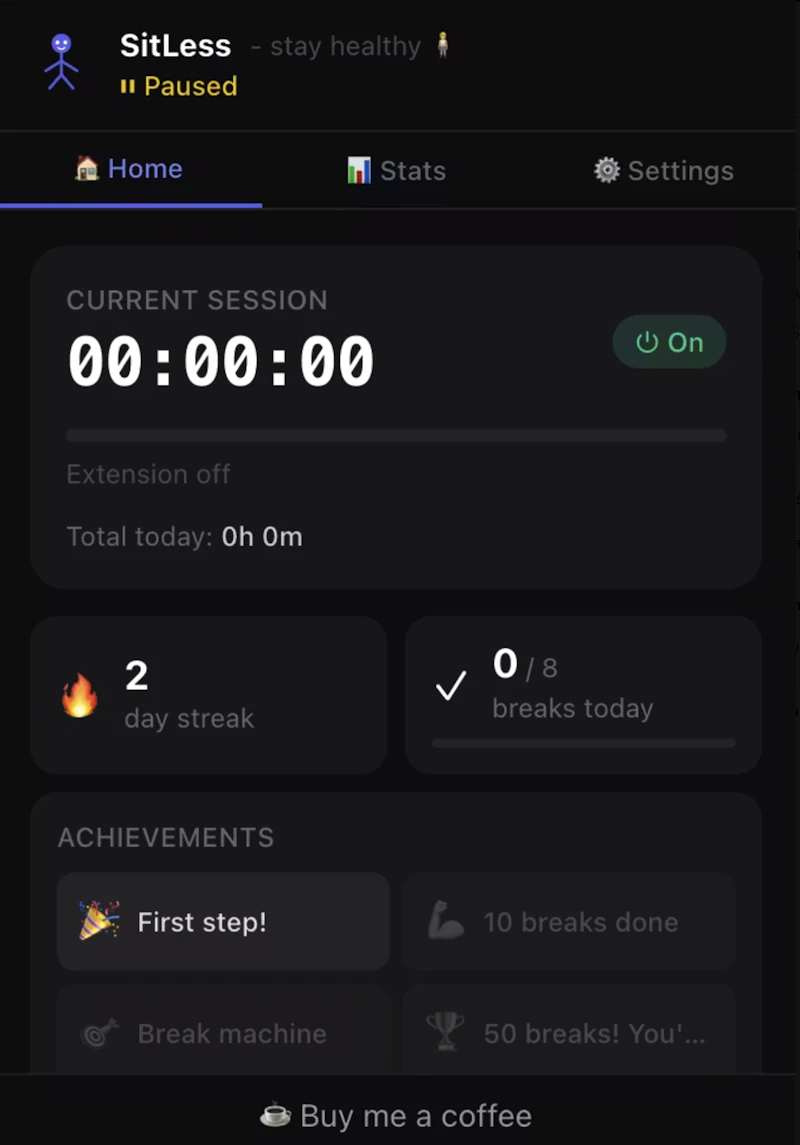SitLess — Your back will thank you screenshot 2