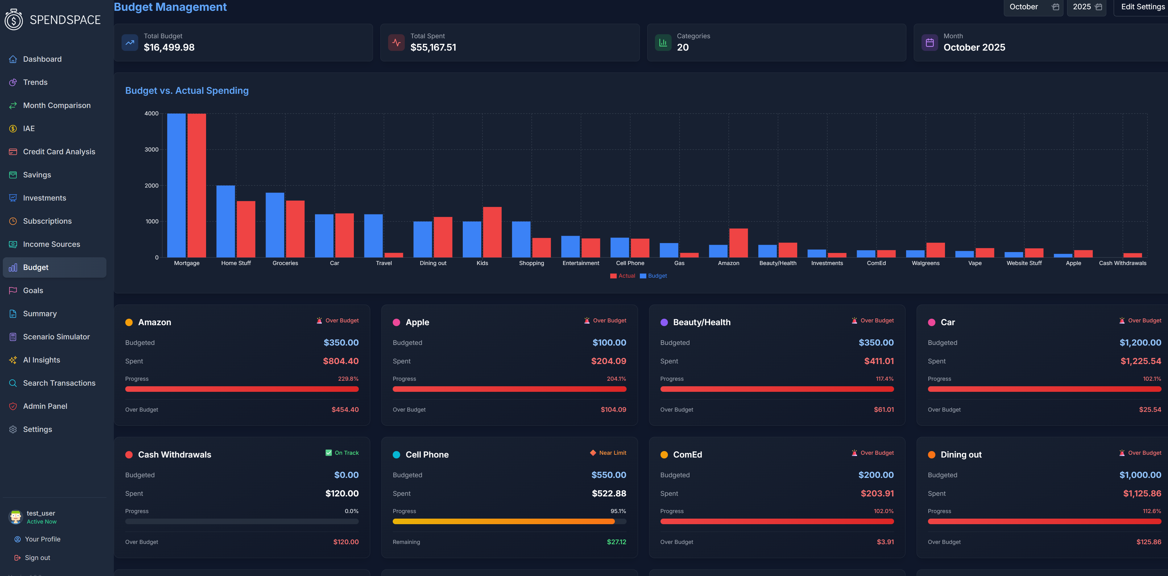 SpendSpace - Screenshot 4 preview