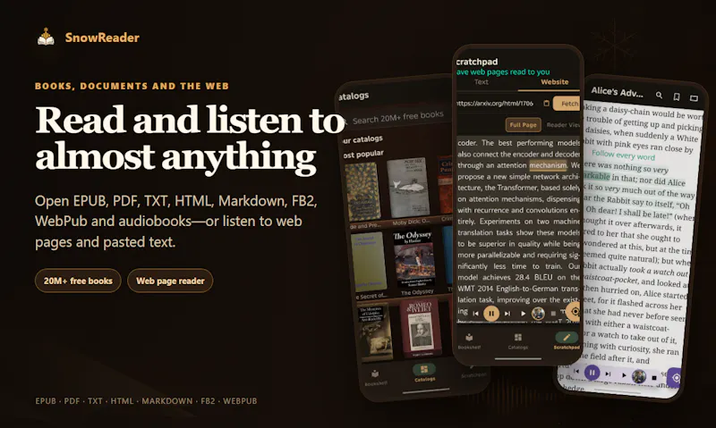 SnowReader screenshot 3