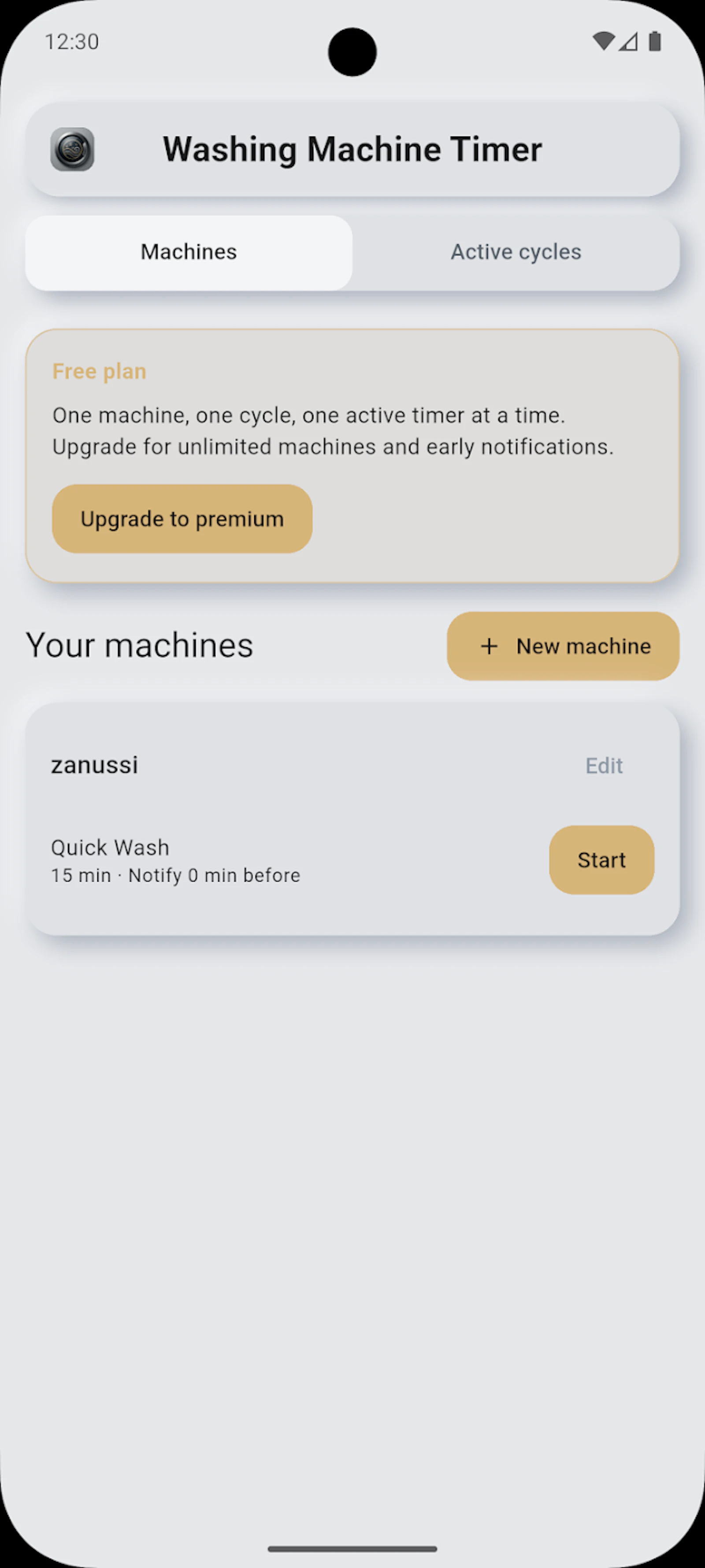Washing Machine Timer screenshot 2