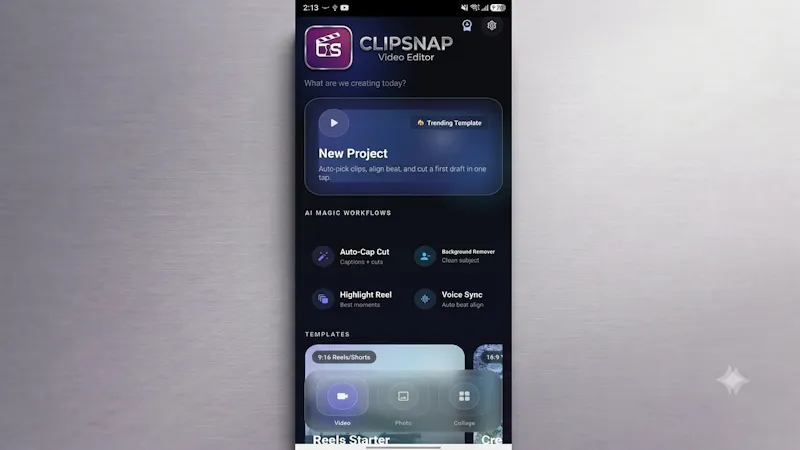 ClipSnap- Video Editor screenshot 2