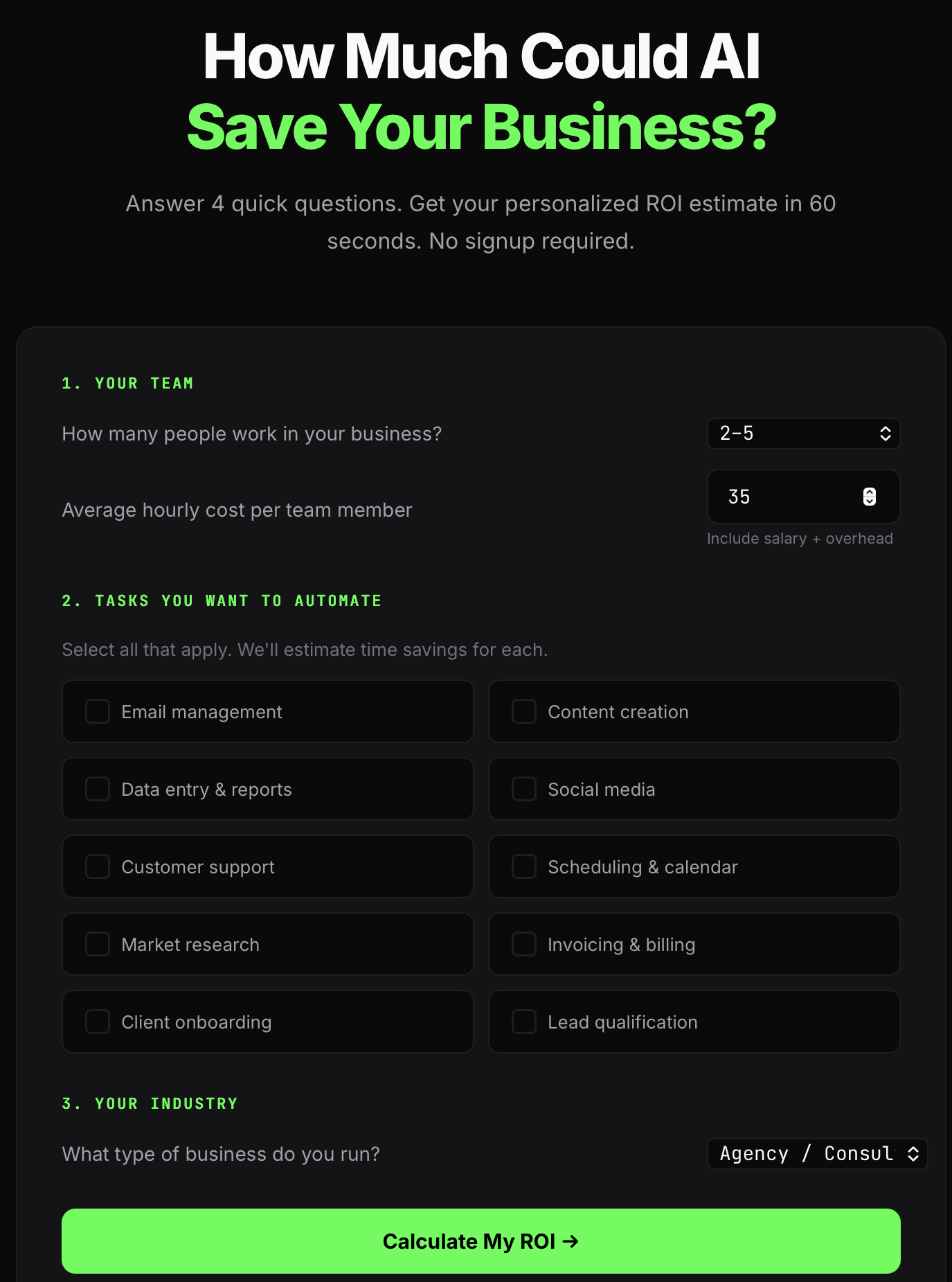Matrix — How to Hire an AI gallery image
