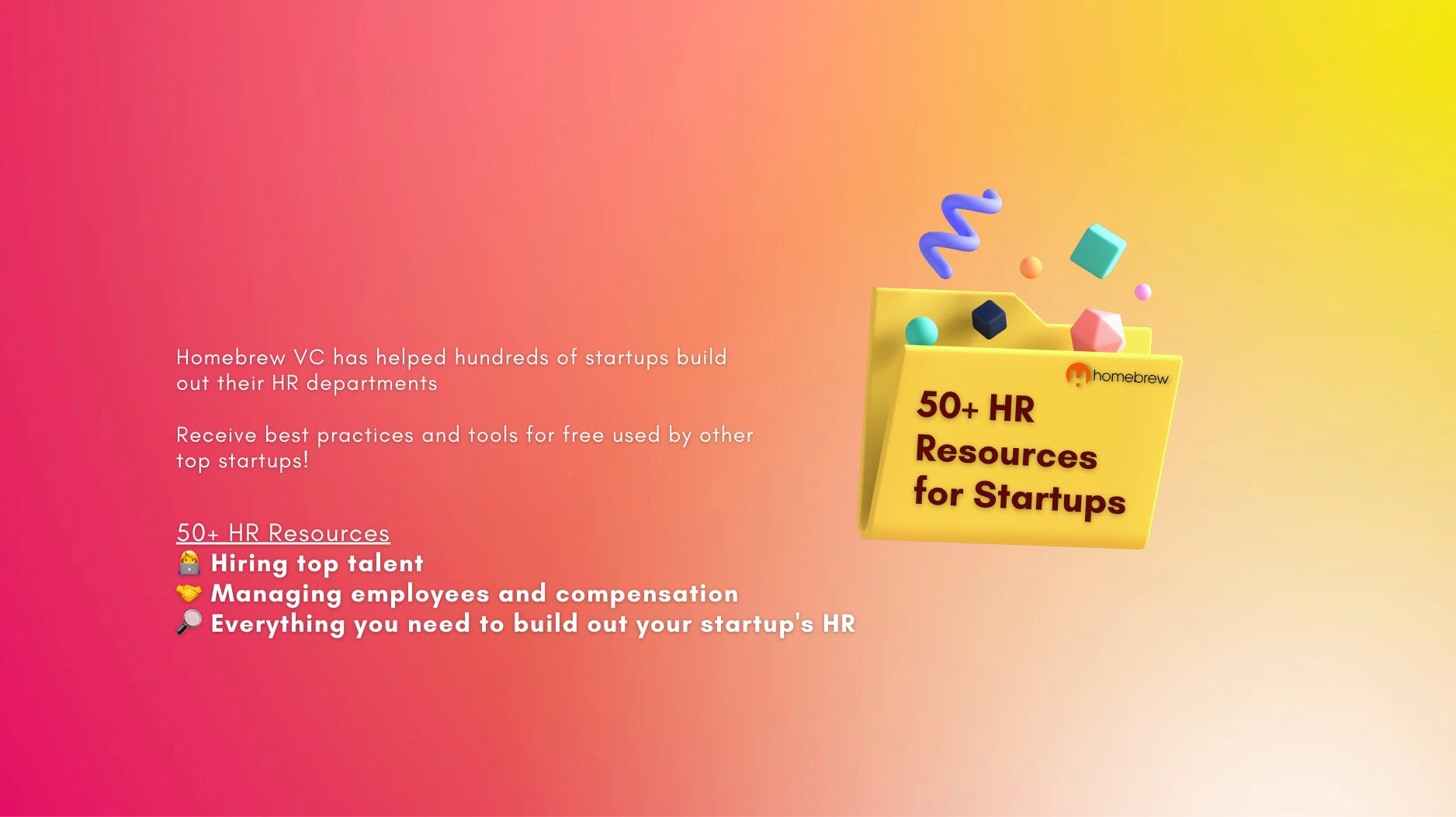 Homebrew’s 50+ HR Resources for Startups media 1
