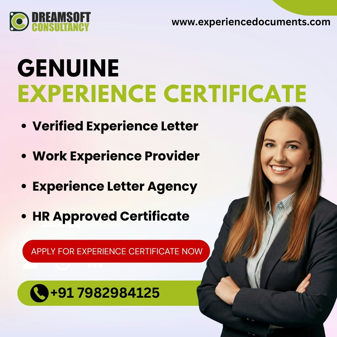 Genuine Experience Certificate