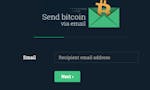 Blockonomics BTC Mail - Send Bitcoins Via Email image