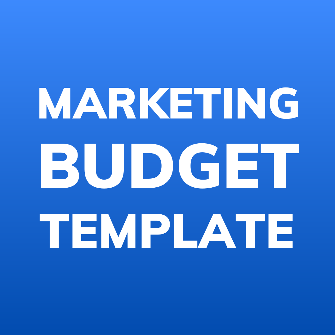 Annual Marketing Budget Template 🎯