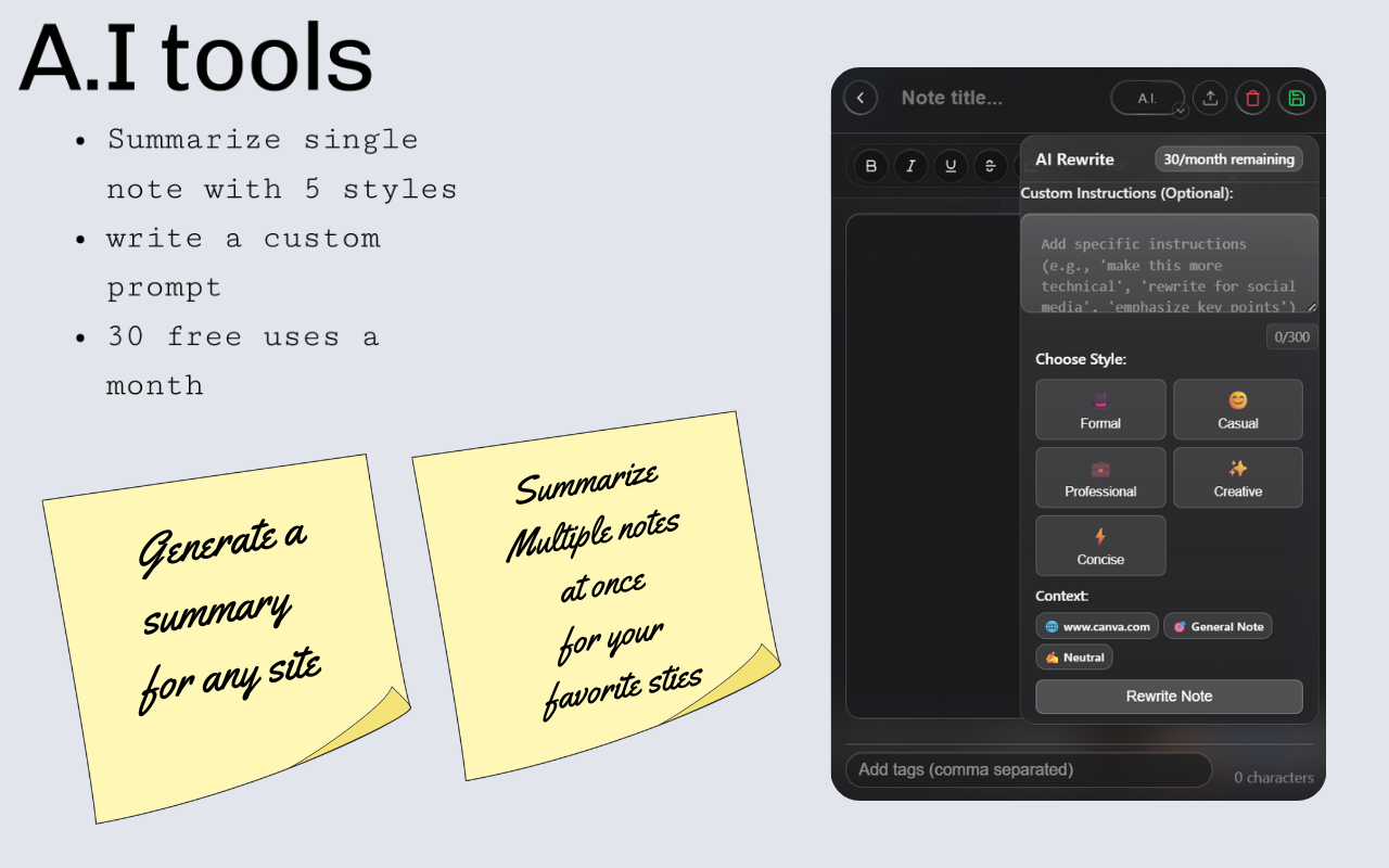 Média Anchored - Take smarter notes while you browse 4