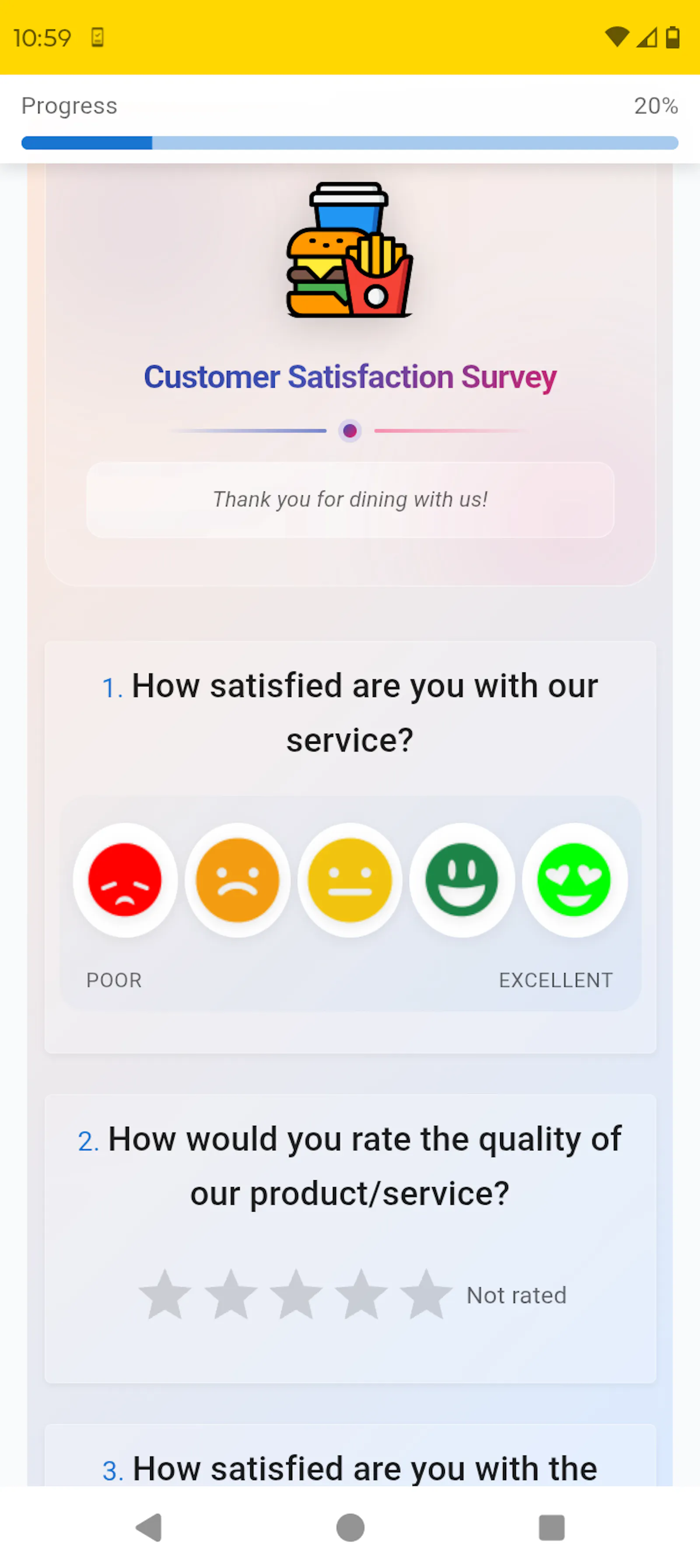 EmojiSurveys screenshot 3