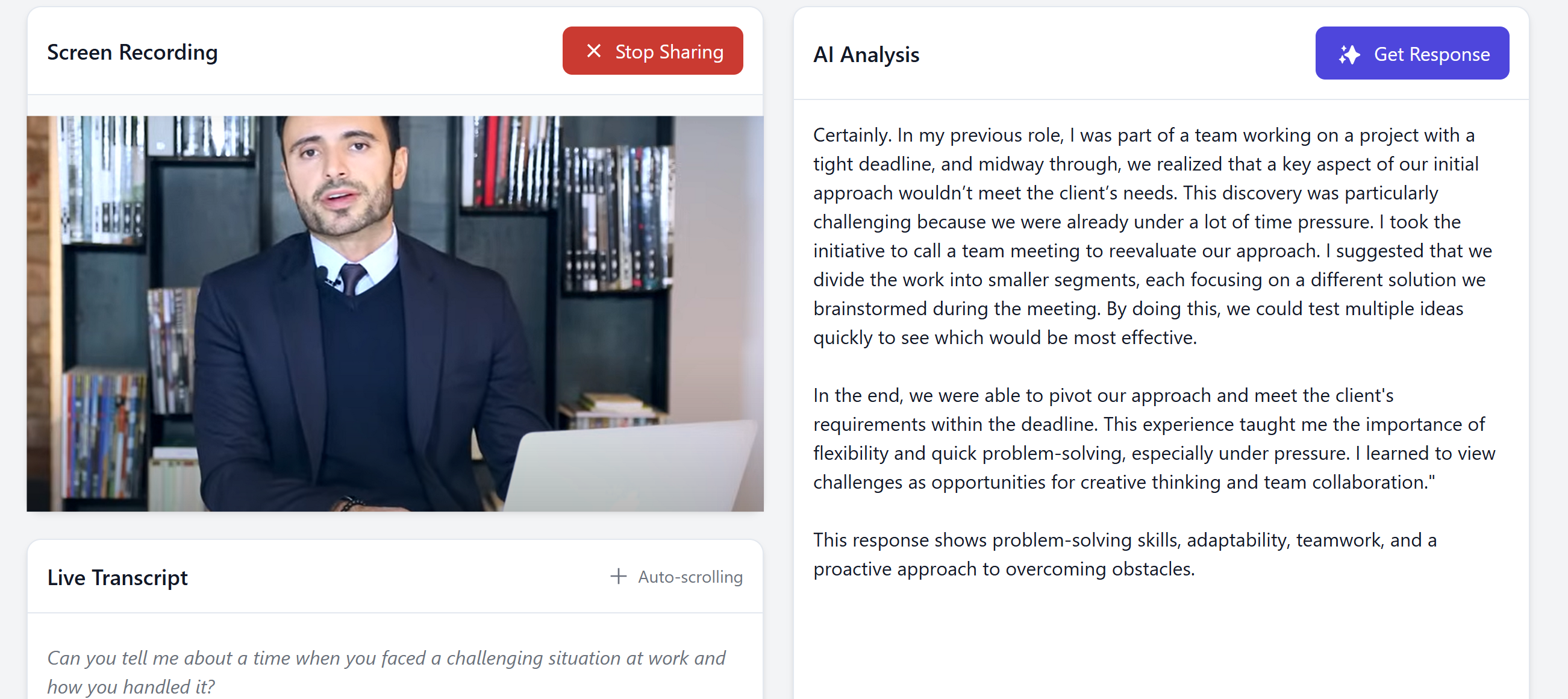 Media Jobbridge - Hancurkan wawancara kerja seterusnya anda dengan bantuan AI masa nyata 3