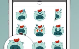 Pig Emoji Stickers media 3