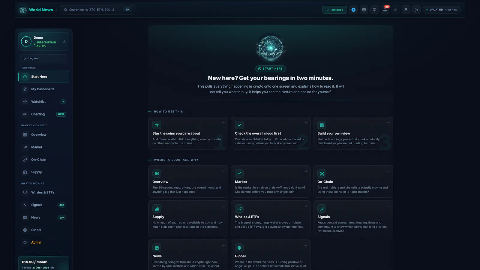 CryptoWorld News screenshot 4