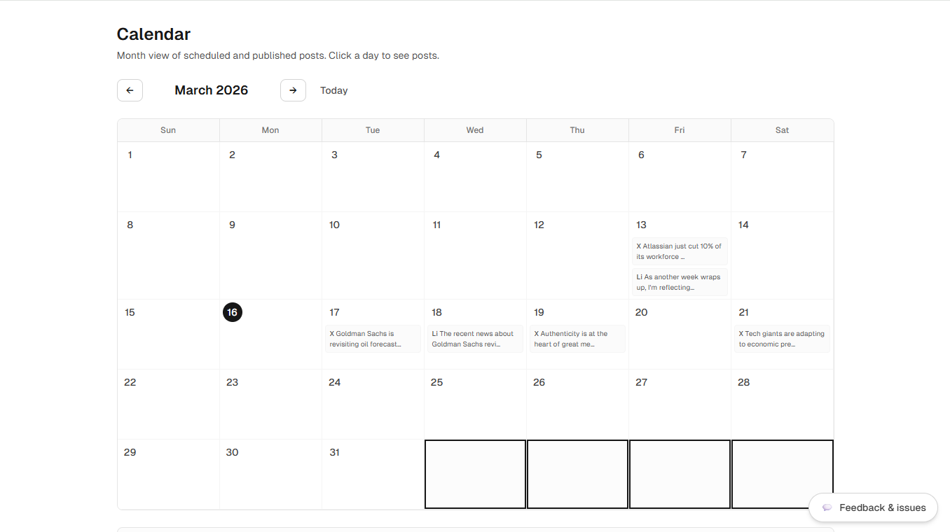 PostPilot - Screenshot 3 showing product features and functionality