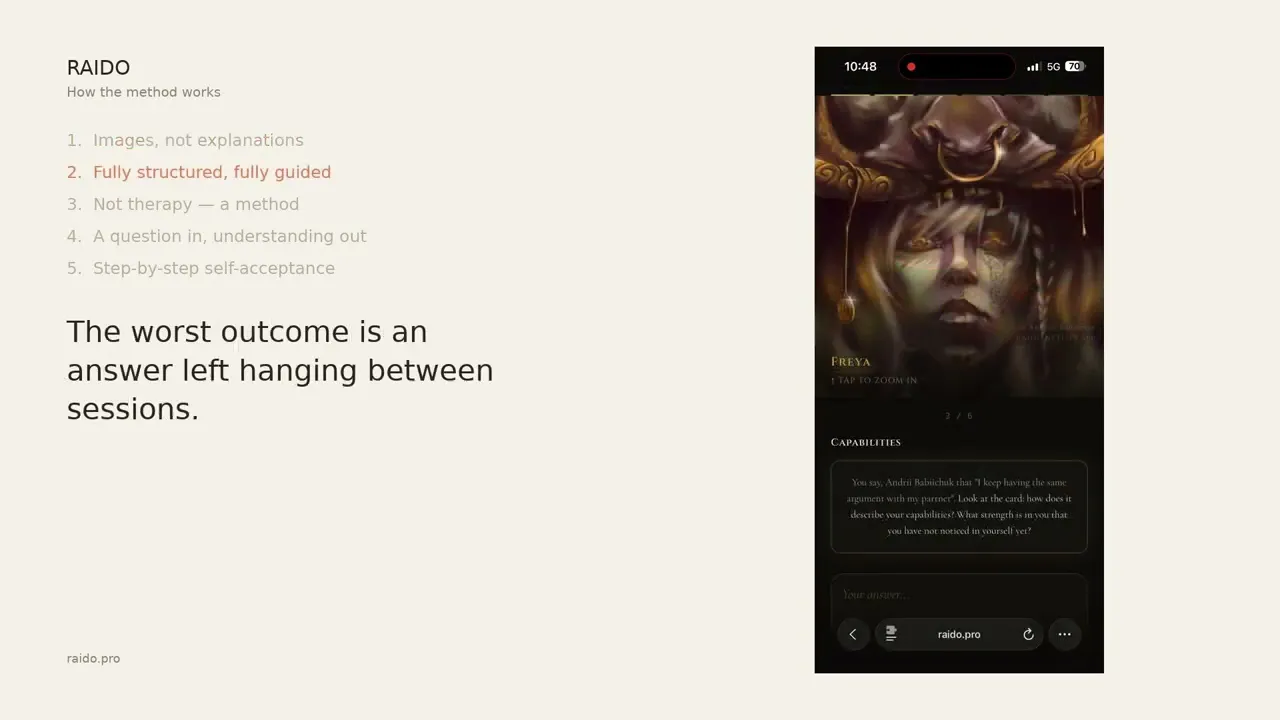 Raido — see your own patterns gallery image