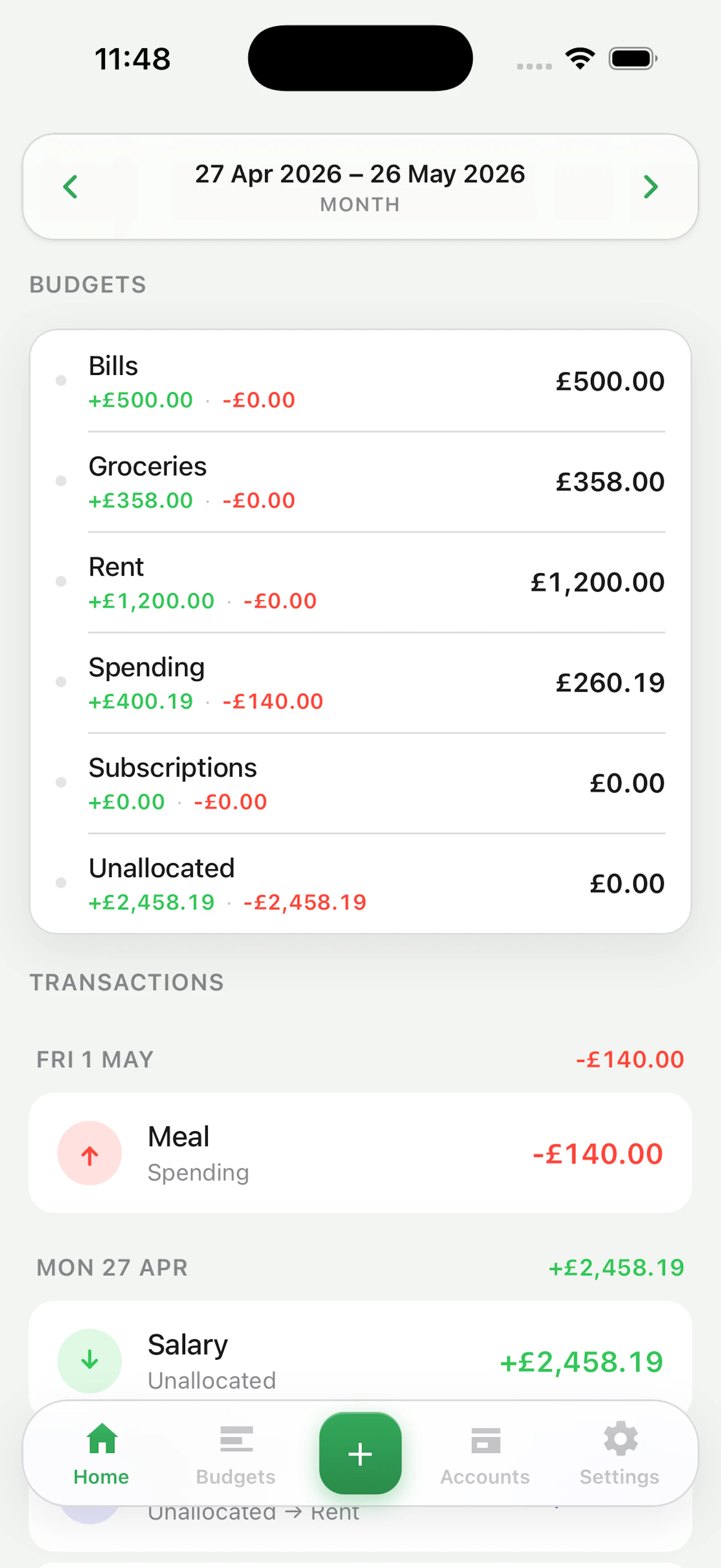 MoneyTrack screenshot 1