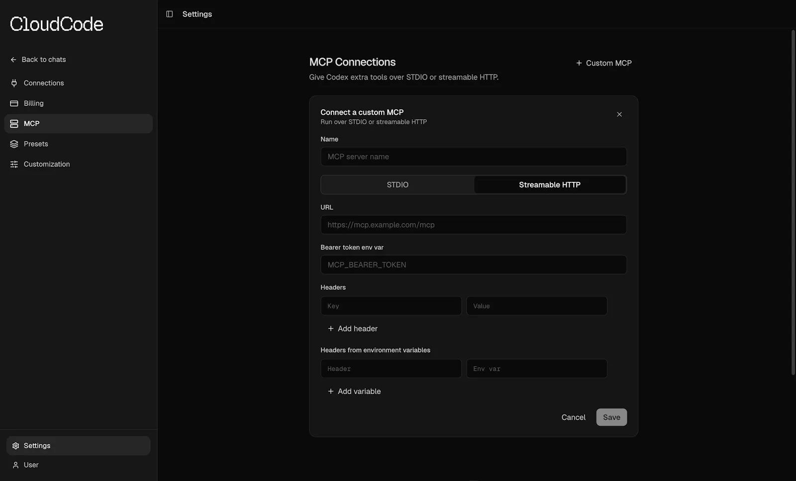 Cloudcode screenshot 4