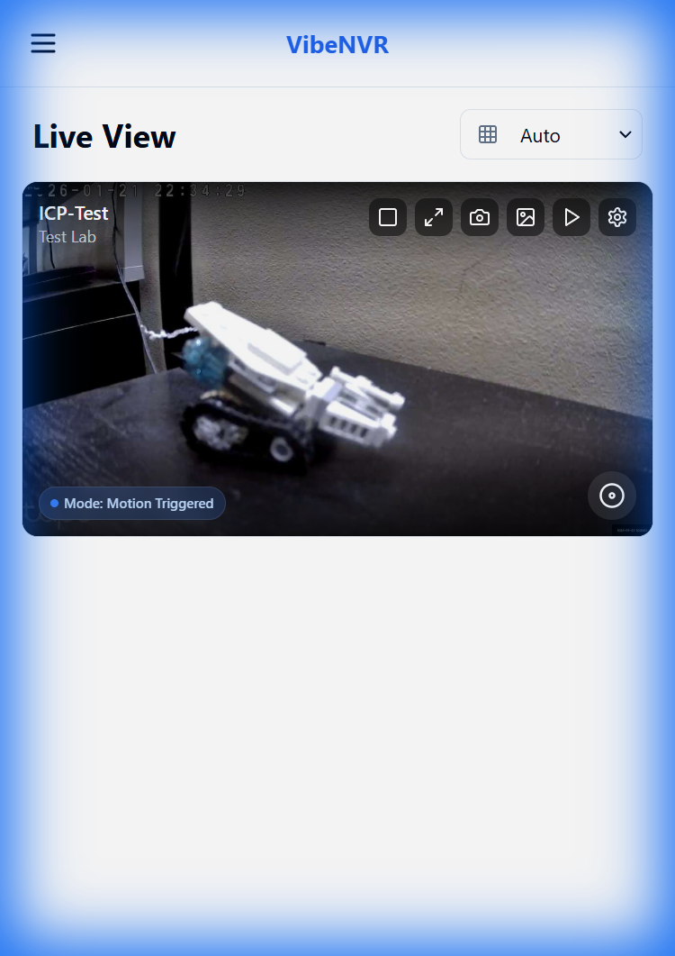 VibeNVR gallery image