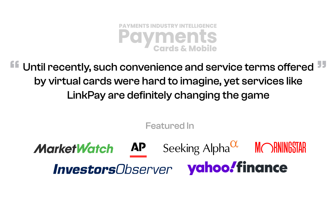 LinkPay - Virtual crypto cards with 3% cash back for all purchases media 3
